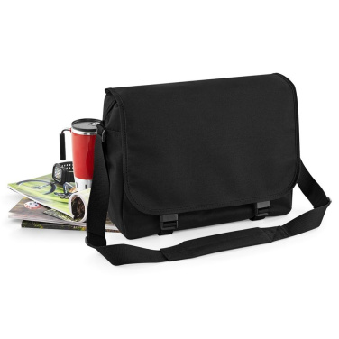 BagBase BG21 messenger bag - black (3)