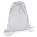 Westford Mill W260 drawstring gym bag, light grey