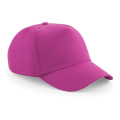 Beechfield B10 baseball cap, fuchsia
