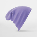 Beechfield B45 knitted beanie, violet