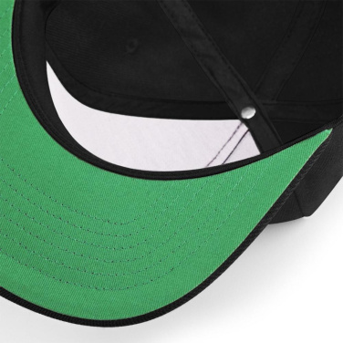 Beechfield B660 baseball cap - black / black (2)