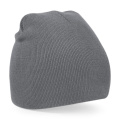 Beechfield B44 knitted beanie, graphite grey