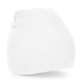 Beechfield B44 knitted beanie, white