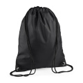 BagBase BG10 drawstring gym bag, black