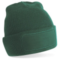 Beechfield B445 knitted beanie, bottle green