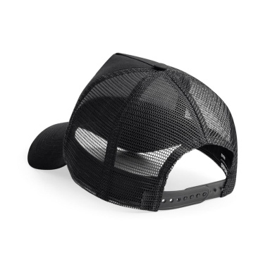 Beechfield B640 trucker cap - black / black (2)