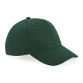 Beechfield B18 baseball cap, bottle green