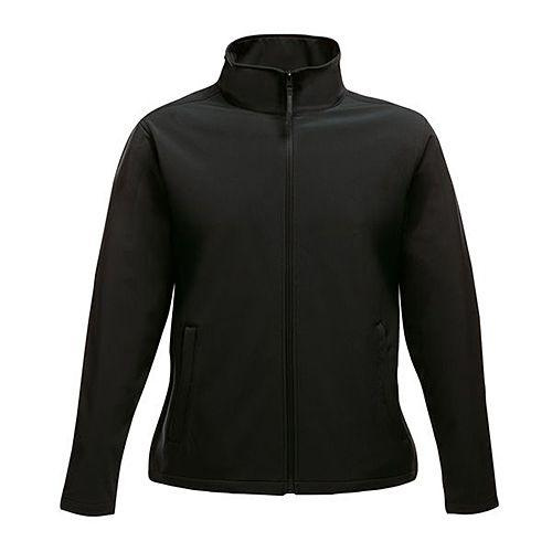 Regatta TRA629 women’s softshell jacket - black / black, 10