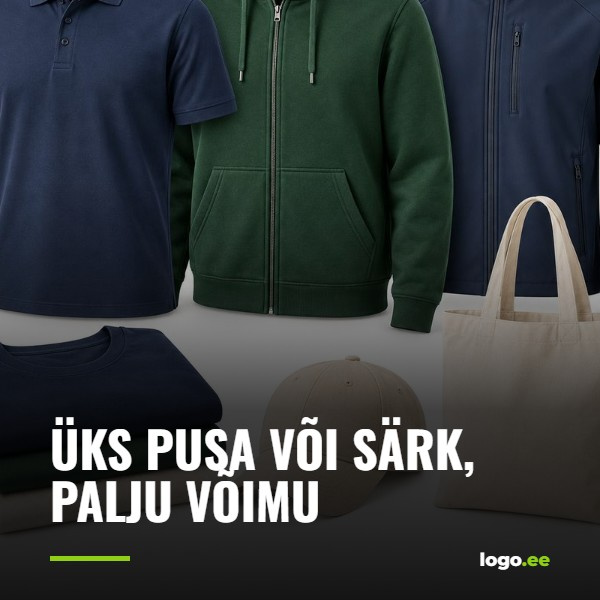 Üks pusa või särk, palju võimu: kuidas logoga riided liidavad tiimi ja tõstavad motivatsiooni