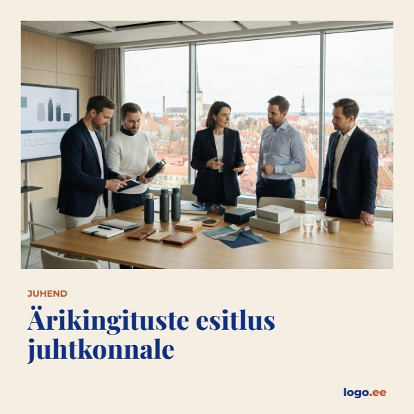 Ärikingituste esitlus juhtkonnale: mall ja praktiline juhend 2026