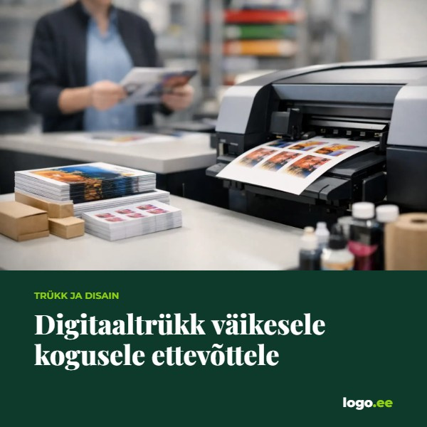 Digitaaltrükk väikesele kogusele ettevõttele