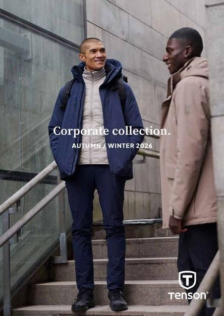 Tenson Corporate AW26 – rõivakataloog