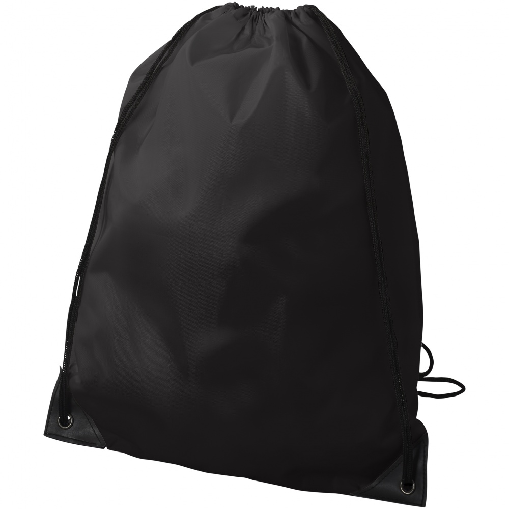Logotrade firmakingituse foto: Oriole stiilne seljakott-õlakott, must