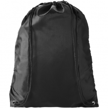 Logo trade ärikingi pilt: Oriole stiilne seljakott-õlakott, must