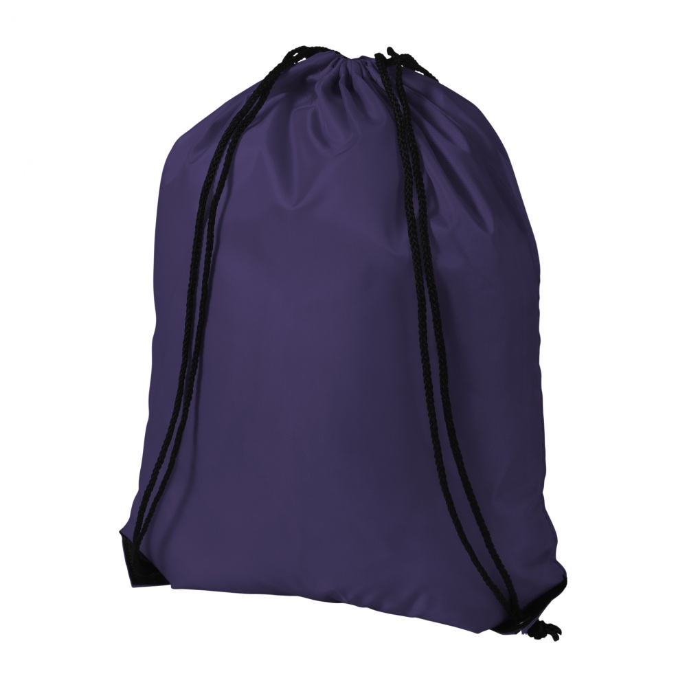 Logotrade ärikingi foto: Oriole stiilne seljakott-sussikott, lilla