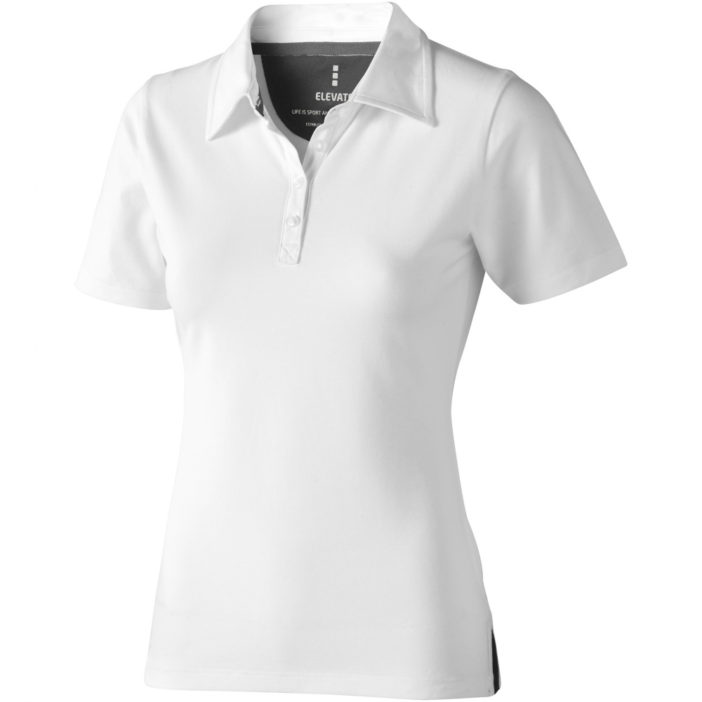 Logo trade ärikingituse pilt: Markham short sleeve ladies polo, valge