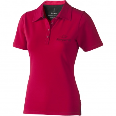 Logotrade reklaamkingid pilt: Markham short sleeve ladies polo, punane