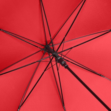 Logo trade reklaamkingi pilt: Automaatne tuulekindel vihmavari, punane