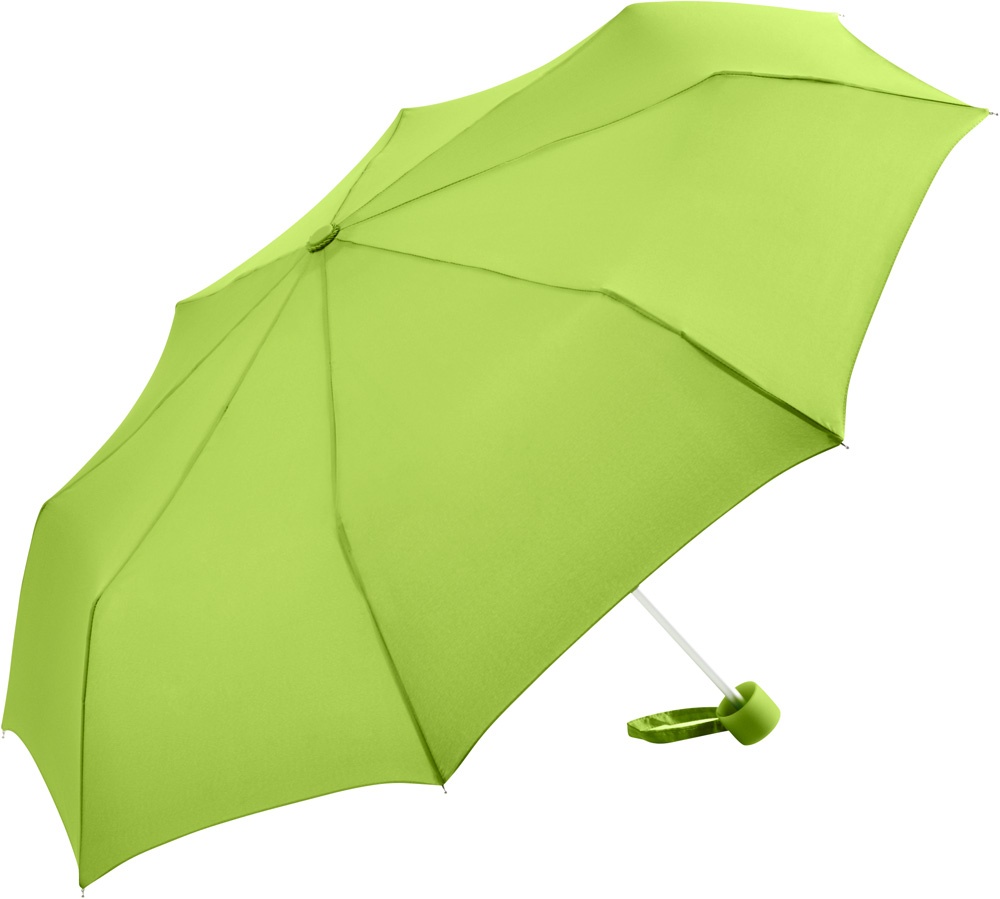 Logotrade reklaamtoote foto: Väike vihmavari Alu mini, 5008, roheline