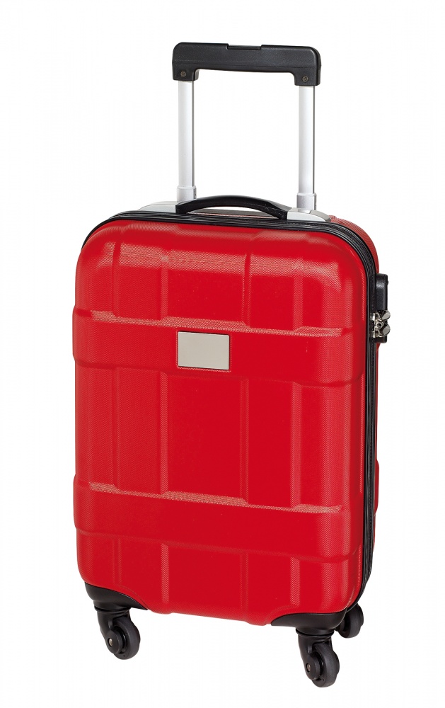 Logotrade reklaamkingituse foto: Käsipagasi mõõdus reisikohver Monza ABS, punane