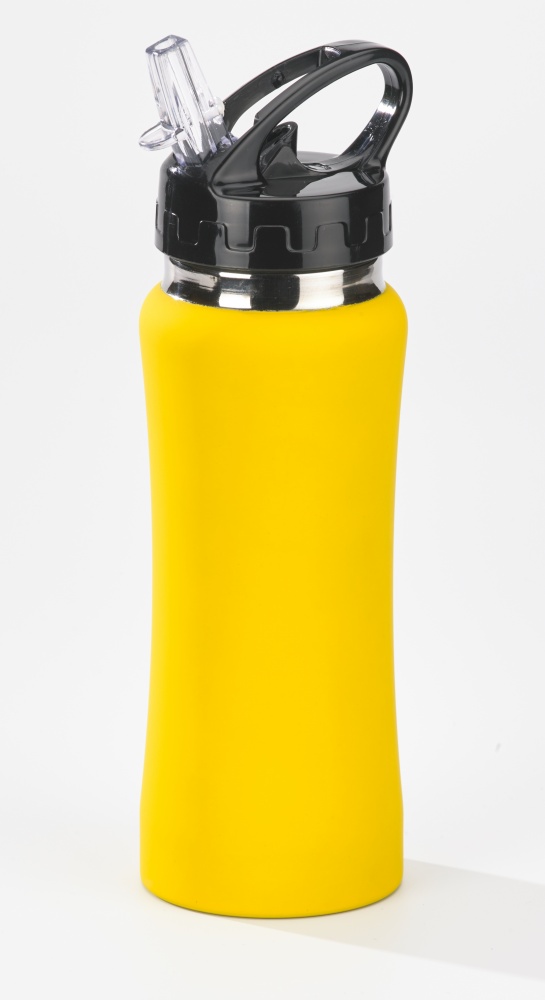 Logotrade ärikingid pilt: Joogipudel  Colorissimo, 600 ml, kollane