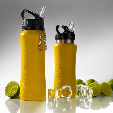 Logotrade firmakingi foto: Colorissimo puutel pehme joogipudel, 700 ml, must