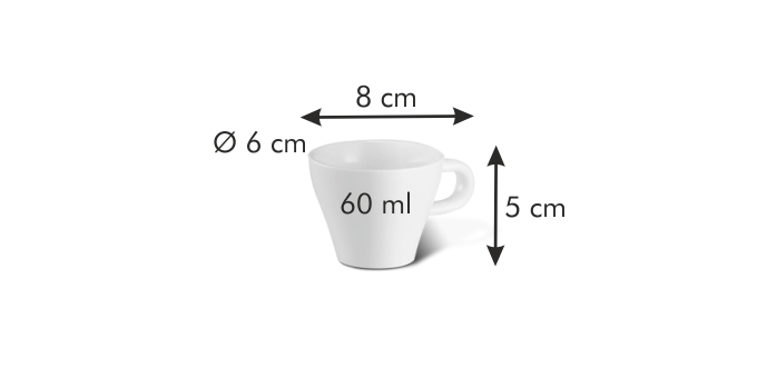Размеры cup. Ёмкость чашки для экспрессо. Объем чашки для эспрессо. Размер чашки эспрессо. Чашка для эспрессо толстостенная.