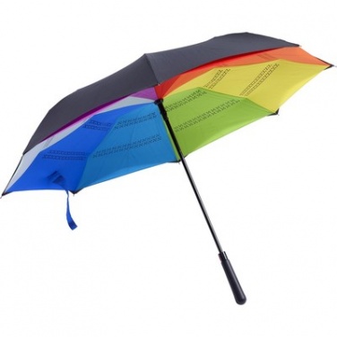 Logotrade meened pilt: Ümberpööratav automaatne vihmavari AX, värviline
