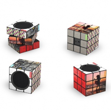 Logo trade reklaamtooted foto: Rubiku Bluetooth kõlar