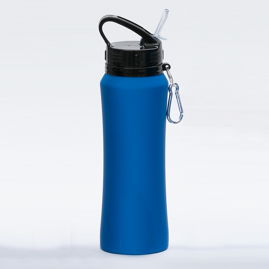 Logo trade reklaamkingid foto: Colorissimo puutel pehme joogipudel, 700 ml, sinine