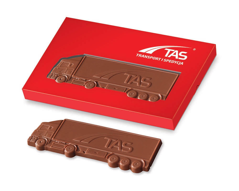 Logotrade ärikingid pilt: Šokolaadist veoauto