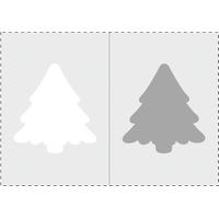 Logo trade reklaamtoote pilt: TreeCard jõulukaart, kuusk