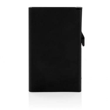 Logotrade firmakingitused pilt: Meene: Standard aluminium RFID cardholder, black