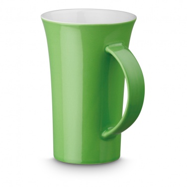 Logo trade reklaamkingi pilt: Elegantne kohvikruus, roheline