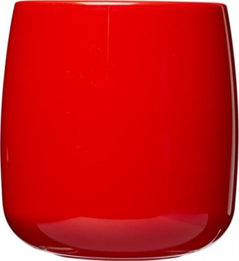 Logo trade firmakingi pilt: Mugav kohvikruus plastikust Classic, punane