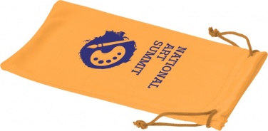 Logotrade firmakingitused pilt: Mikrokiust kott päikeseprillide jaoks, neoonoranž