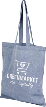 Greenmarket logoga poekott - Pheebs taaskasutatud materjalist ostukott, helesinine