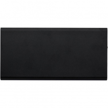 Plate 8000 mAh alumiiniumist akupank, must – detailvaade 2