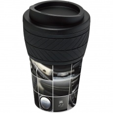 Brite-Americano® Tyre 350 ml termotops rehvimustriga silikoonvõruga