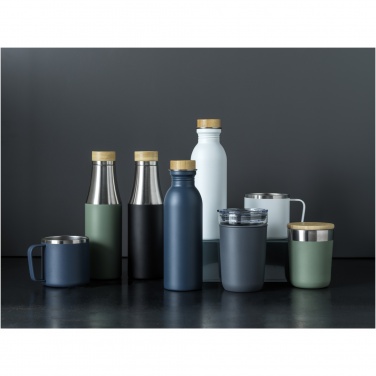 Logo trade firmakingi pilt: Lagan 300 ml roostevabast terasest termostops bambusest kaanega