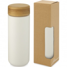 Lumi 300 ml keraamiline termoskruus bambusest kaanega