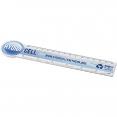 Tait 15 cm ringikujuline taaskasutatud plastikust joonlaud
