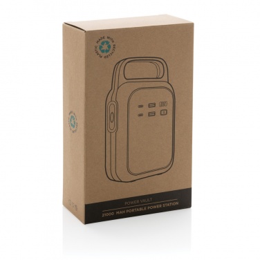 Logotrade reklaamkingitused pilt: Power Vault RCS rplastic 21000 mAh kaasaskantav elektrijaam