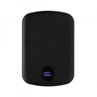 Must MagBoost RCS 5 000 mAh magnetiline akupank — logoga personaliseeritav, külgvaade, Logo.ee
