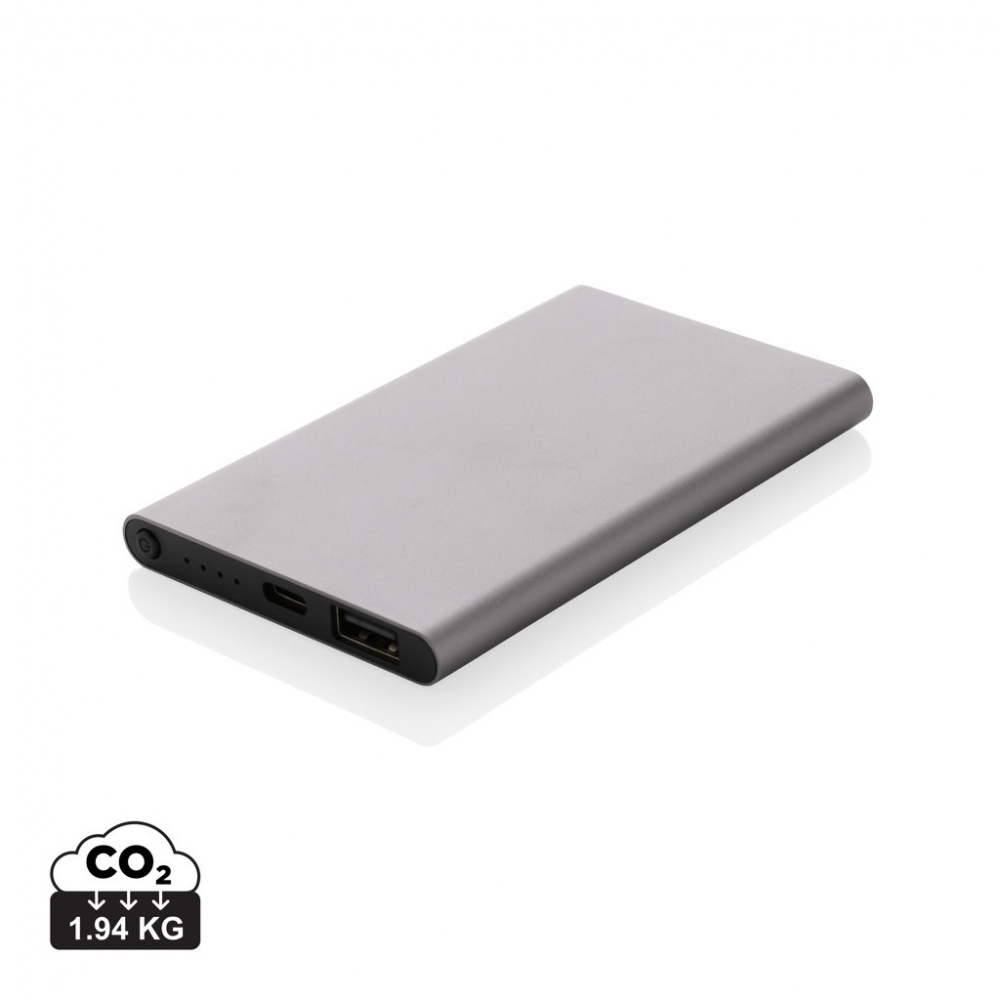 Logotrade ärikingi foto: RCS 4000 mAh USB-C akupank taaskasutatud alumiiniumist