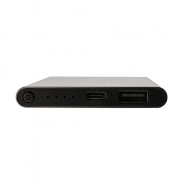 Logo trade reklaamtooted foto: RCS 4000 mAh USB-C akupank taaskasutatud alumiiniumist