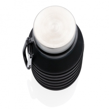 Logotrade reklaamtooted pilt: Lekkekindel kokkupandav kaanega silikoonpudel