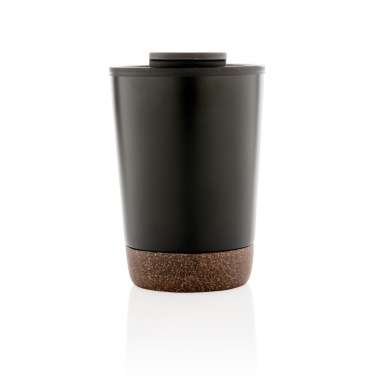 Logotrade ärikingitused pilt: Taaskasutatud roostevabast terasest korgiga termokruus 300 ml logoga