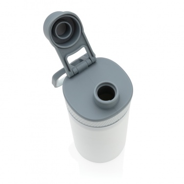 Logotrade firmakingi foto: Roostevabast terasest vaakumpudel spordikaanega 550ml