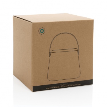 Logo trade reklaamkingi pilt: SolarGlow RCS taaskasutatud ABS USB-taaslaetav välisvalgusti